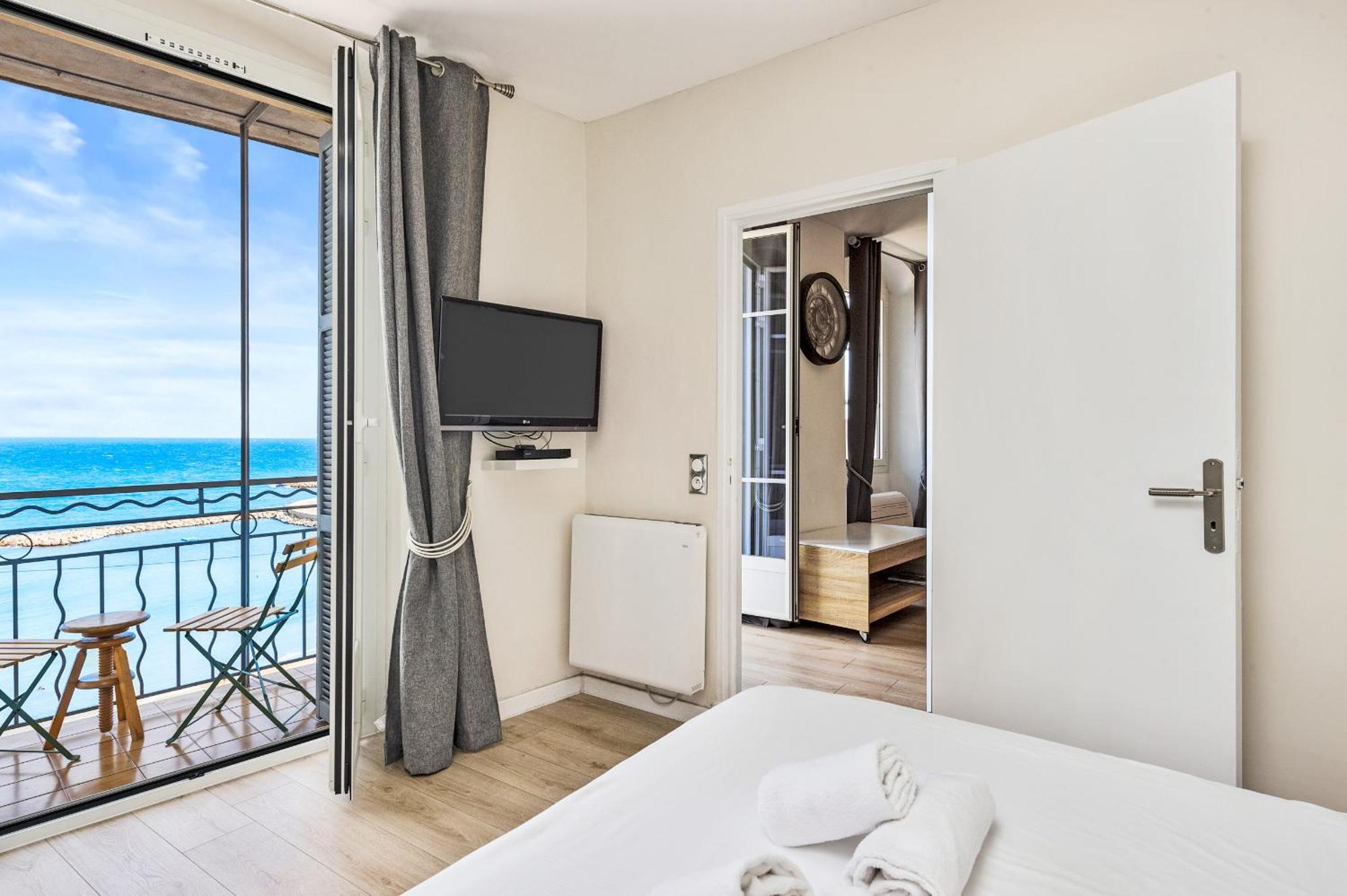 Rue Longue Vue Mer, Spacieux, Rénové Menton Extérieur photo