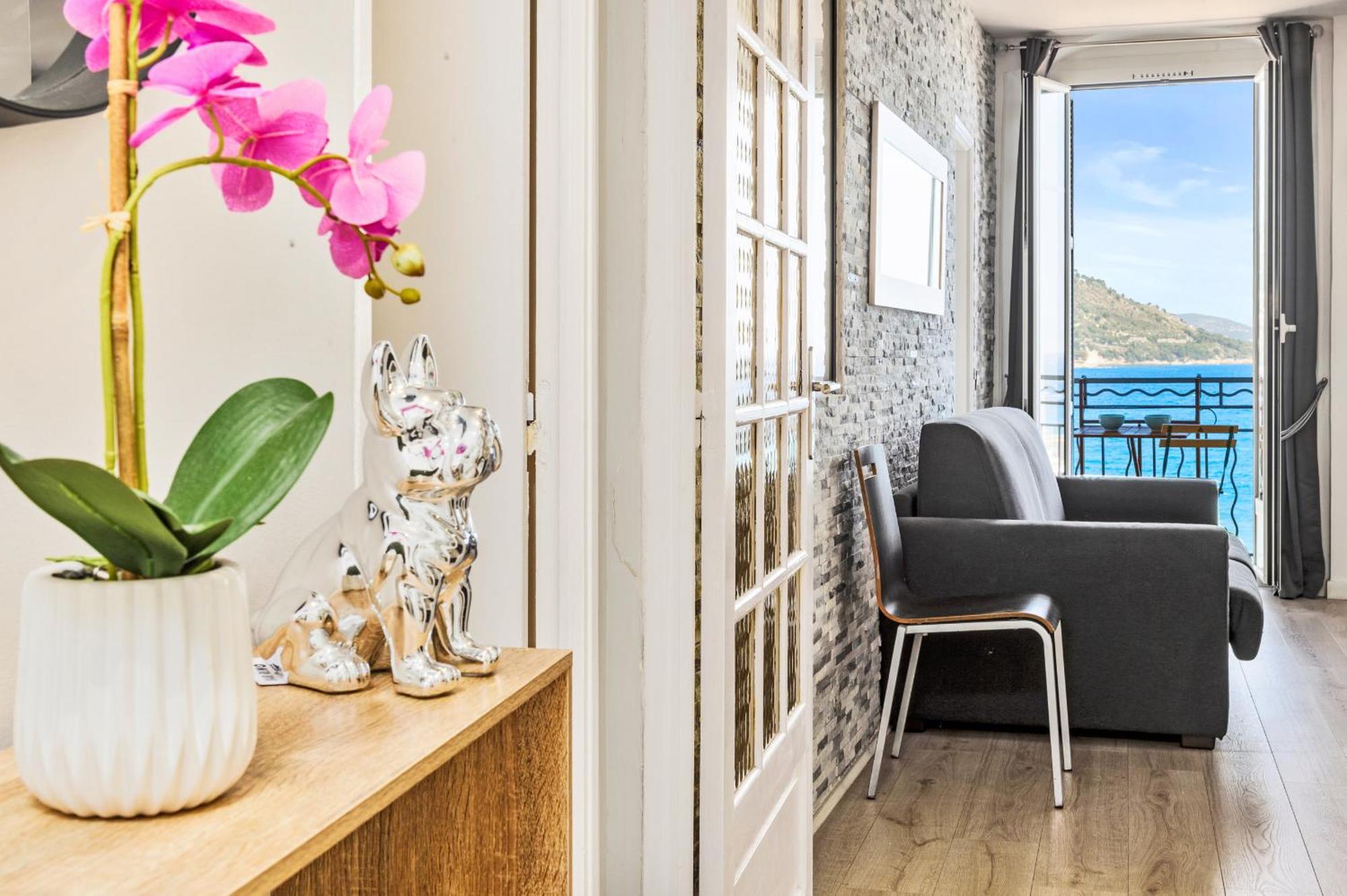 Rue Longue Vue Mer, Spacieux, Rénové Menton Extérieur photo